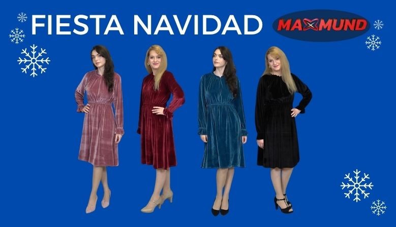 Colección vestidos terciopelo Navidad